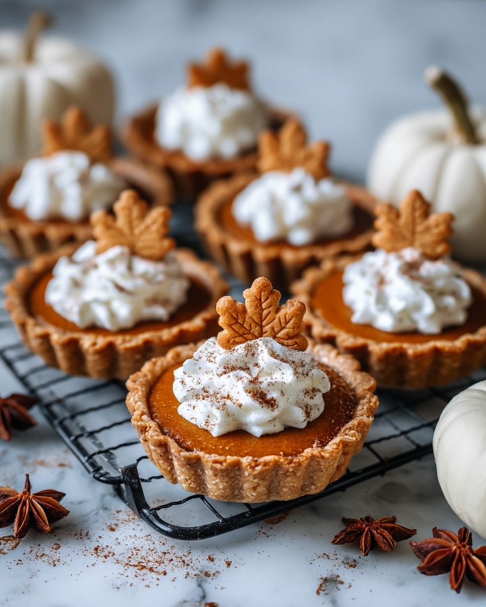 Mini Pumpkin Pies Recipe - Recipe Image