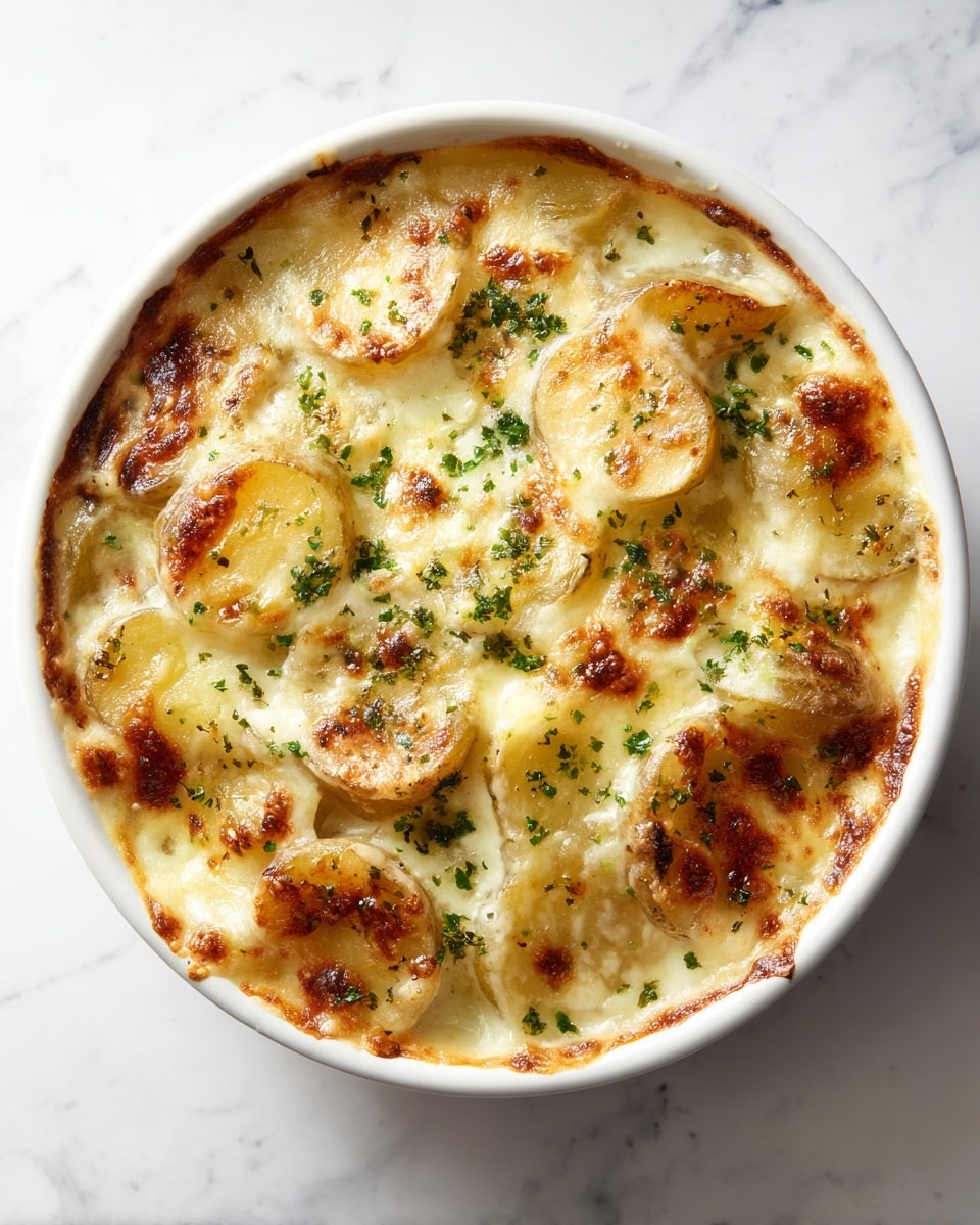 Creamy Delmonico Potatoes Recipe - Recipe Image