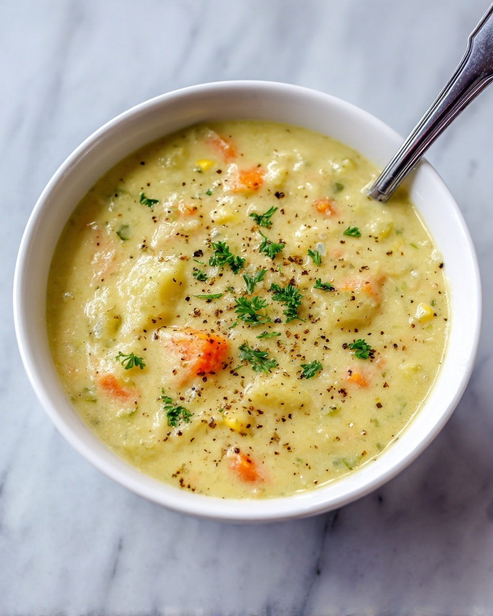 Zucchini Corn Chowder Recipe - Recipe Image