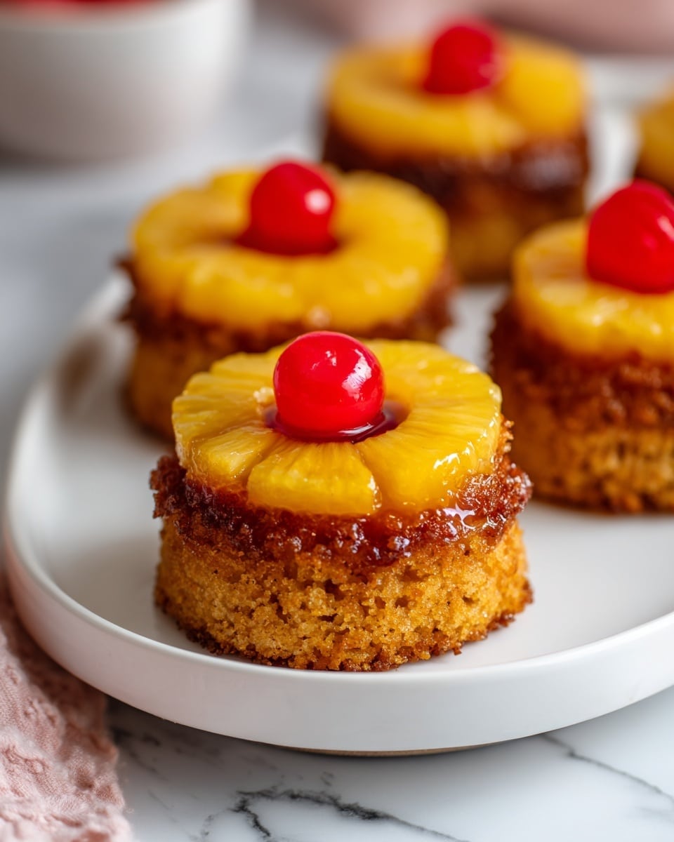 Pineapple Upside Down Sugar Cookies Recipe - Recipe Image