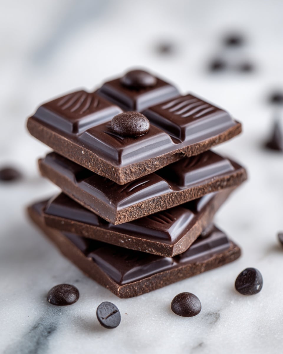 Homemade Chocolate Bars Recipe - Recipe Image