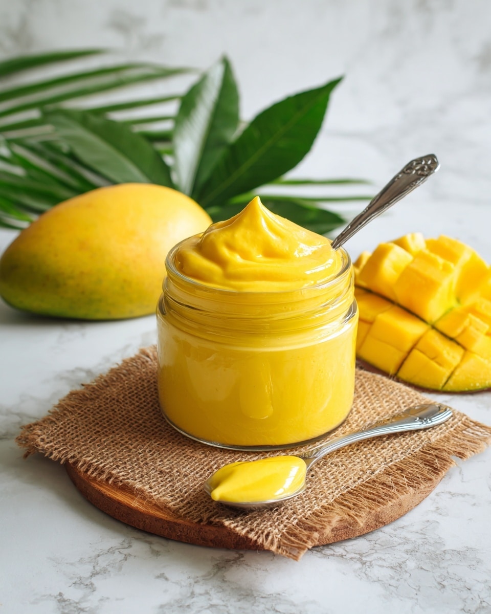 Homemade Mango Curd Recipe - Recipe Image