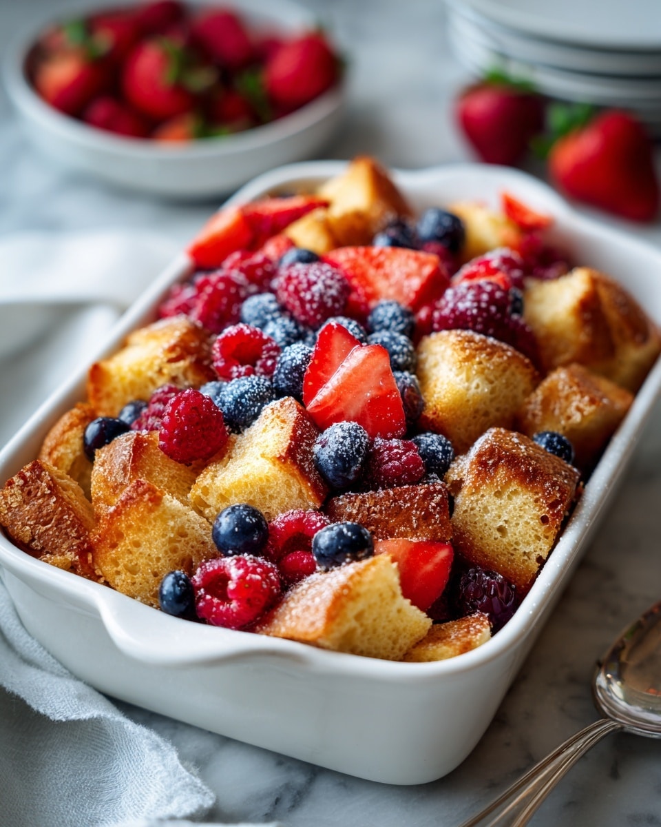 Berry Croissant Bake Recipe - Recipe Image