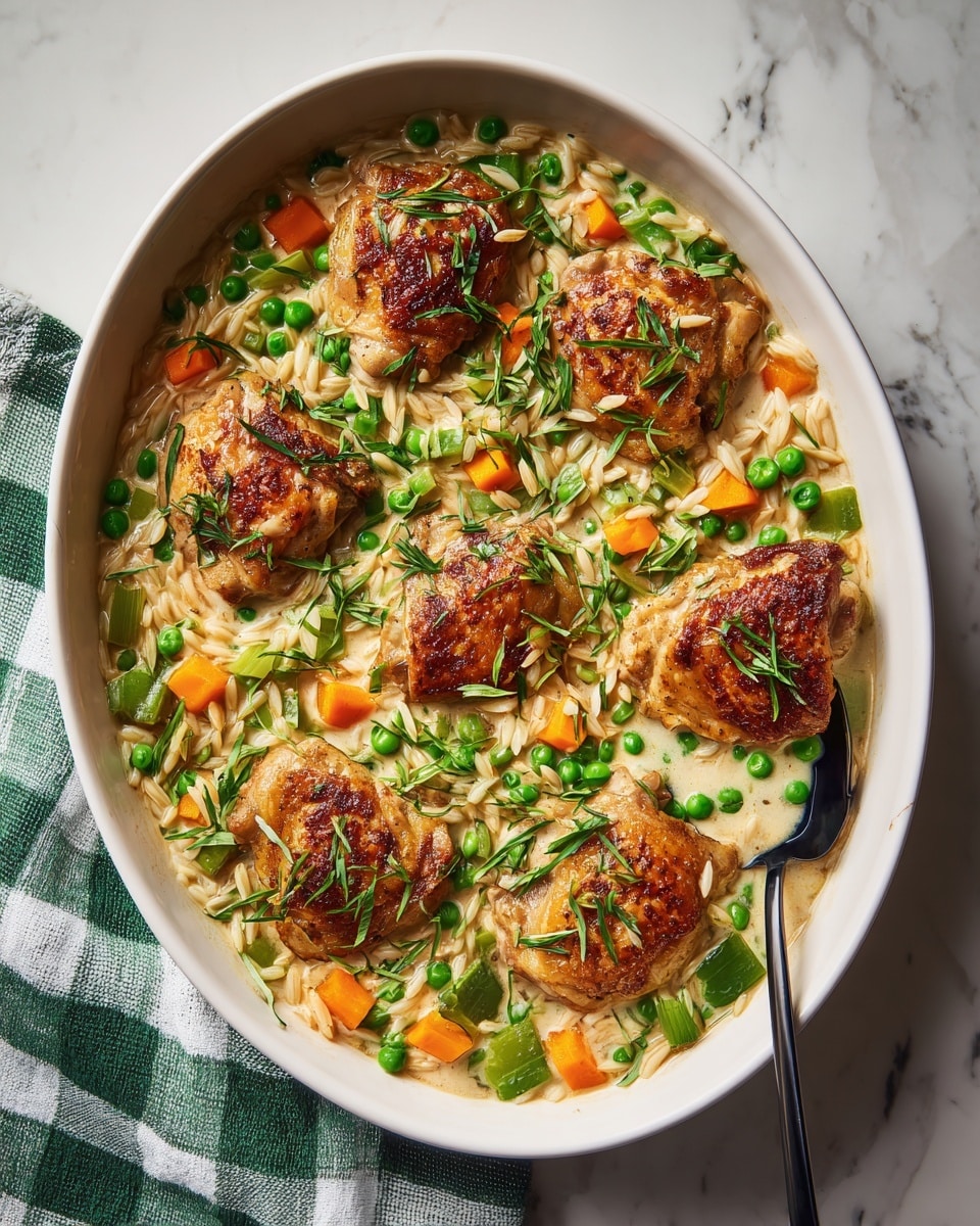 Chicken Thighs in a Mustard Tarragon and Grape Pan Sauce Recipe - Recipe Image