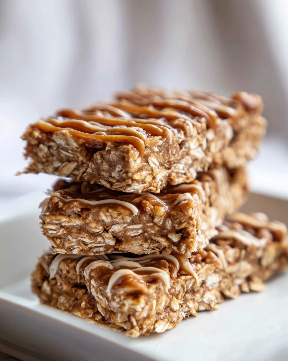 Peanut Butter Oatmeal Bars Recipe - Recipe Image