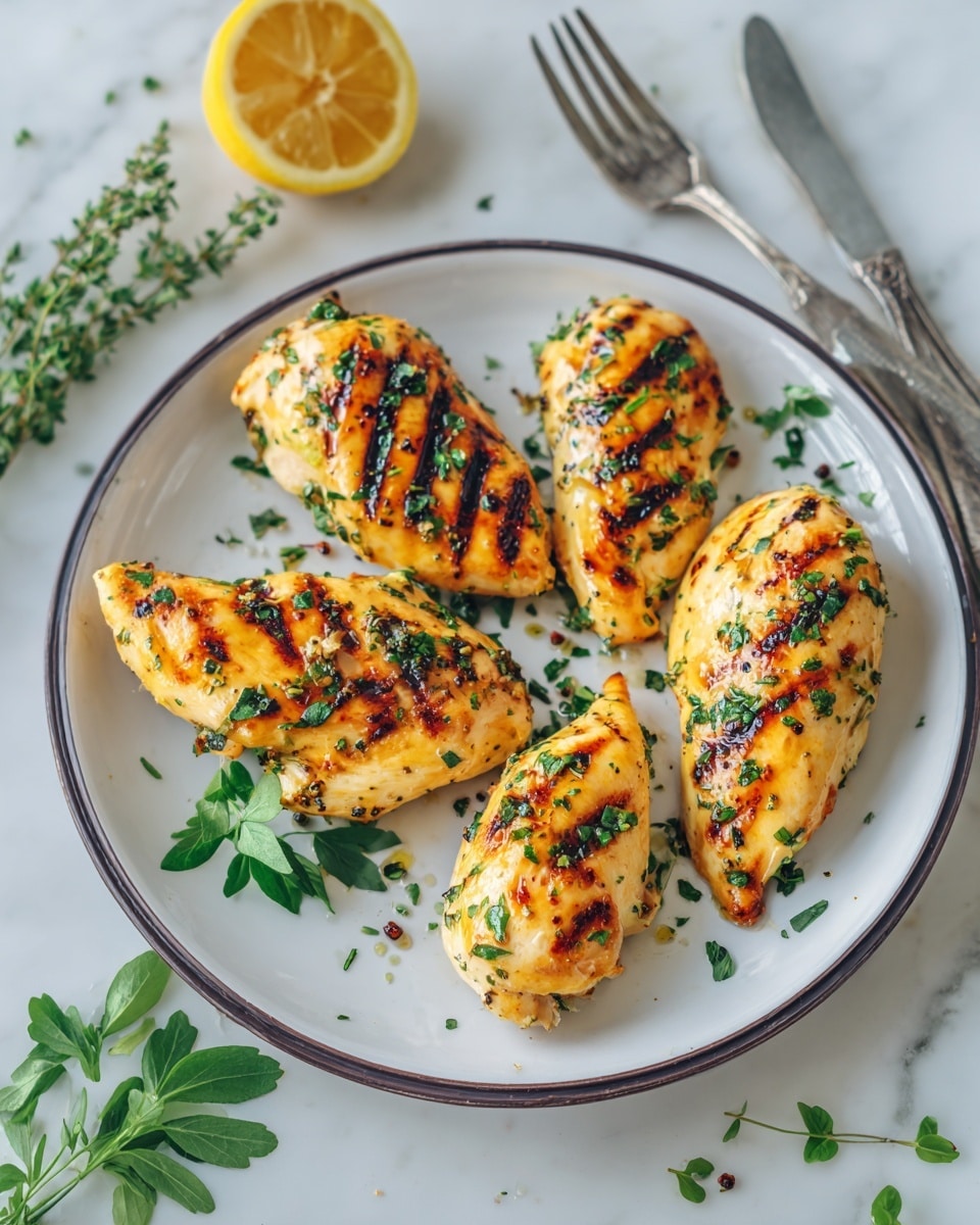 Lemon Herb Grilled Chicken Recipe - Recipe Image