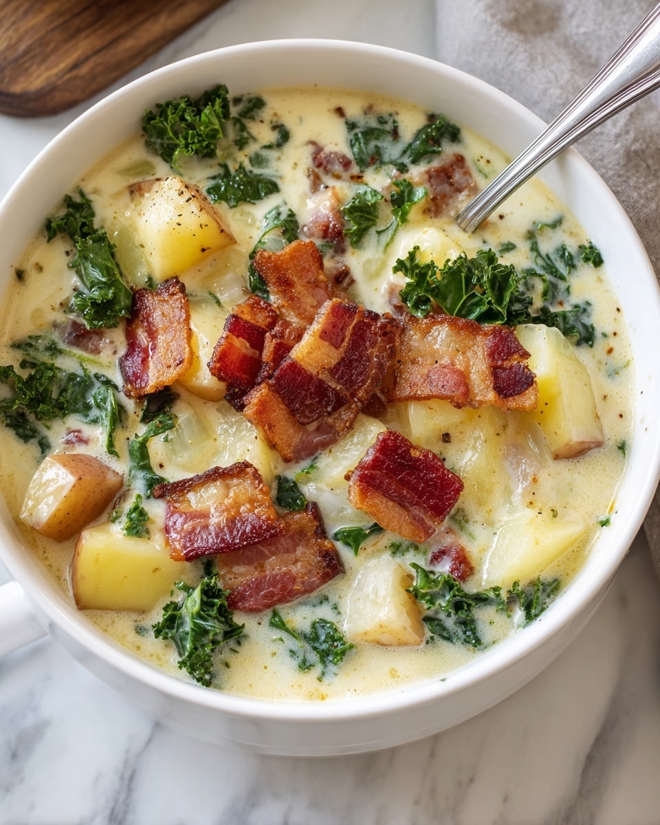 Olive Garden Zuppa Toscana Soup – A Comforting Italian Classic Recipe - Recipe Image