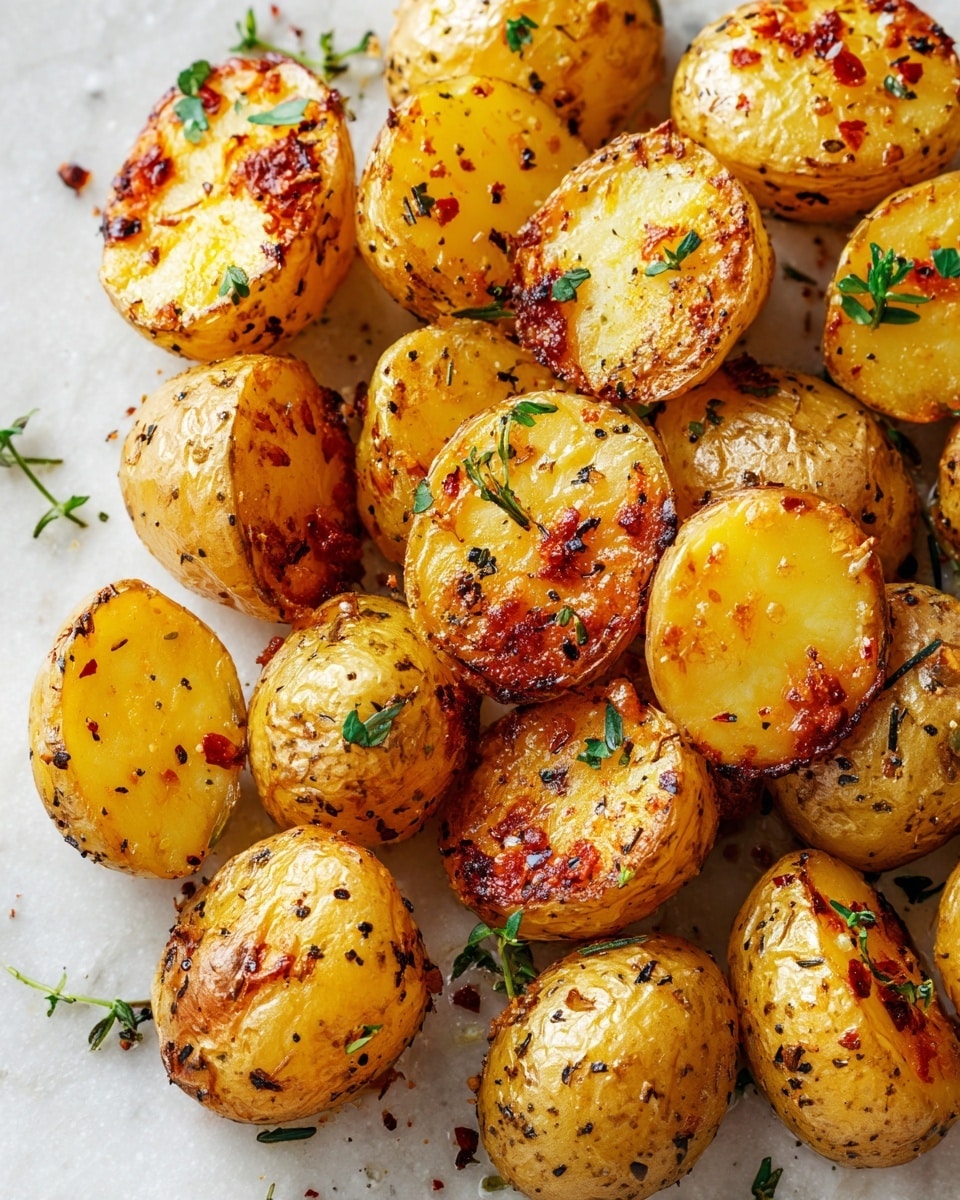 Roasted Baby Potatoes Recipe - Recipe Image