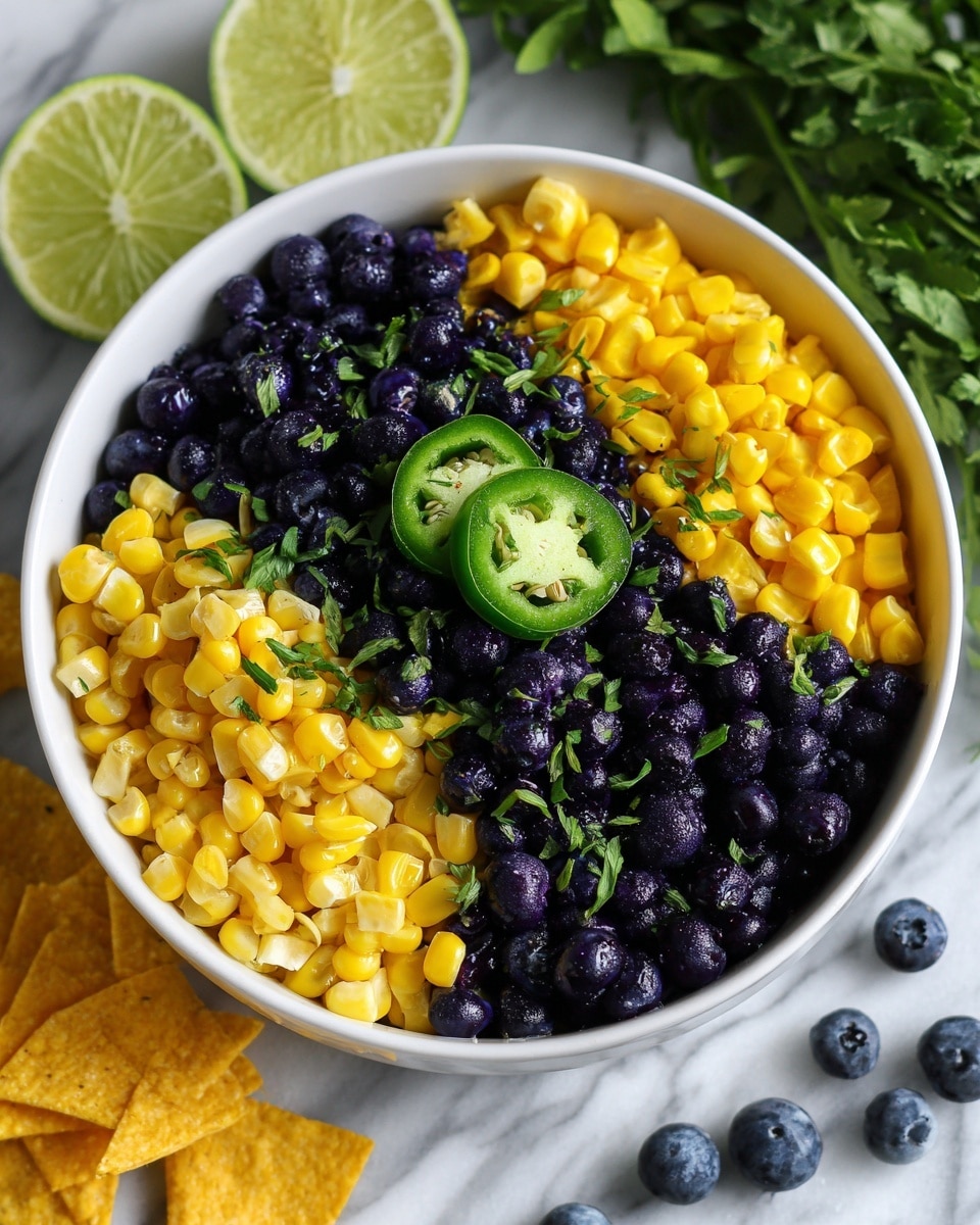 Blueberry Corn Salsa Recipe - Recipe Image