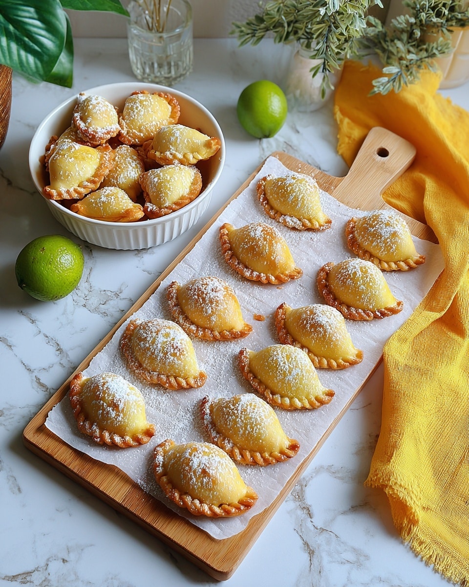Pineapple Lime Coconut Hand Pies Recipe - Recipe Image