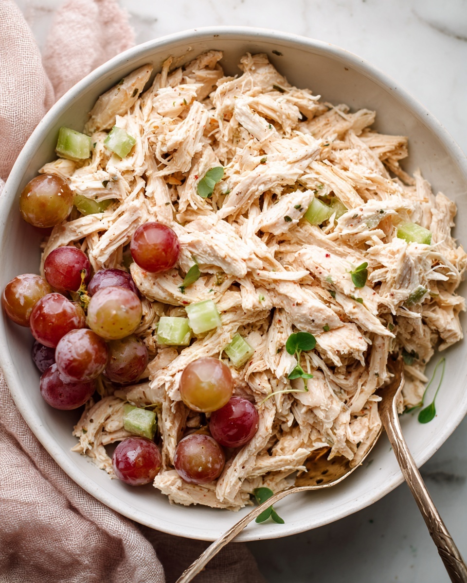 High Protein Chicken Salad Recipe - Recipe Image