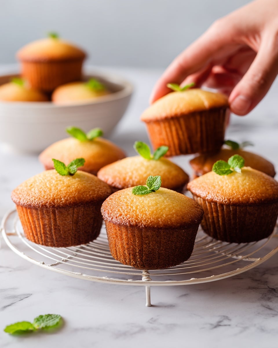 Cheddar Apple Cornbread Muffins with Maple Sage Butter Recipe - Recipe Image
