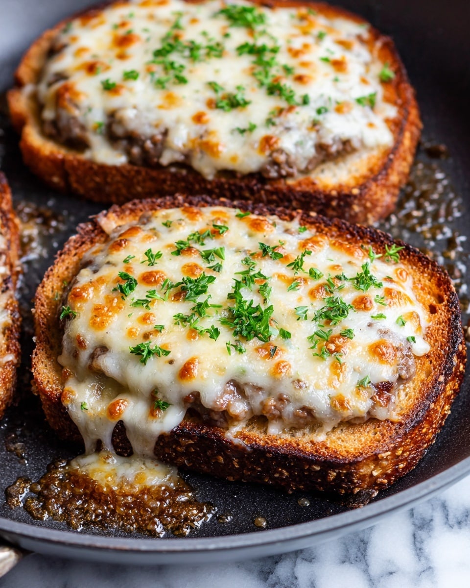 Patty Melts with Secret Sauce Recipe - Recipe Image