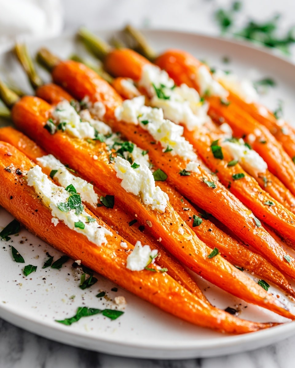 Roasted Carrots with Whipped Ricotta Recipe - Recipe Image