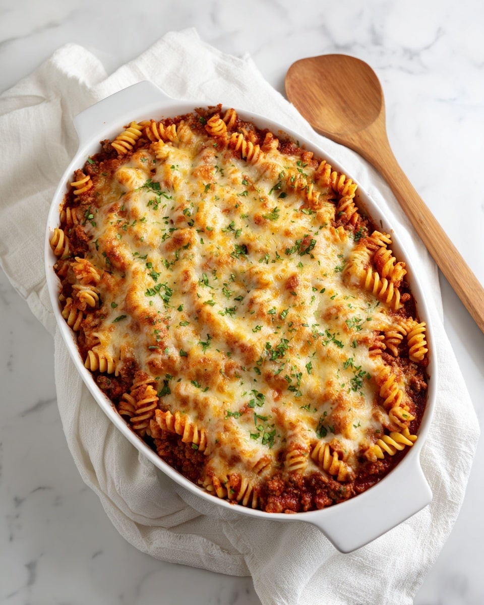 One-Pot Cheesy Taco Pasta Recipe - Recipe Image