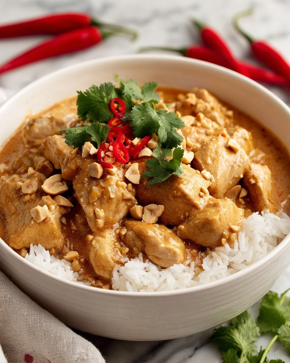 Chicken Satay Rice Bowls Recipe - Recipe Image