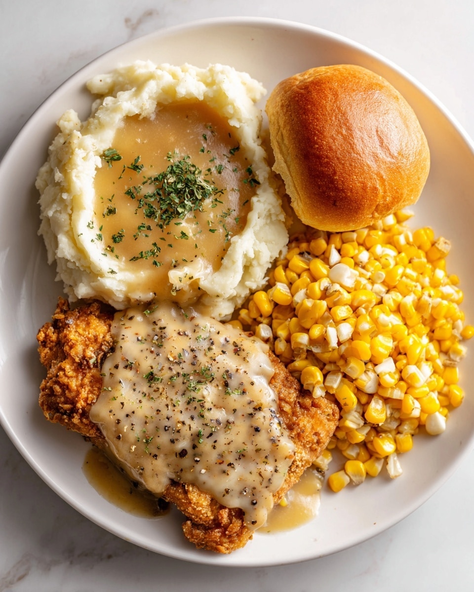 Country Fried Chicken with Gravy Recipe - Recipe Image