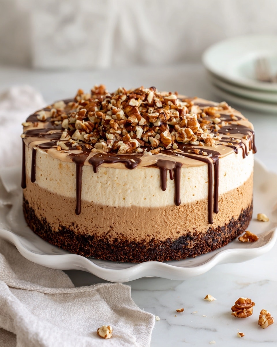 German Chocolate Cheesecake Recipe - Recipe Image