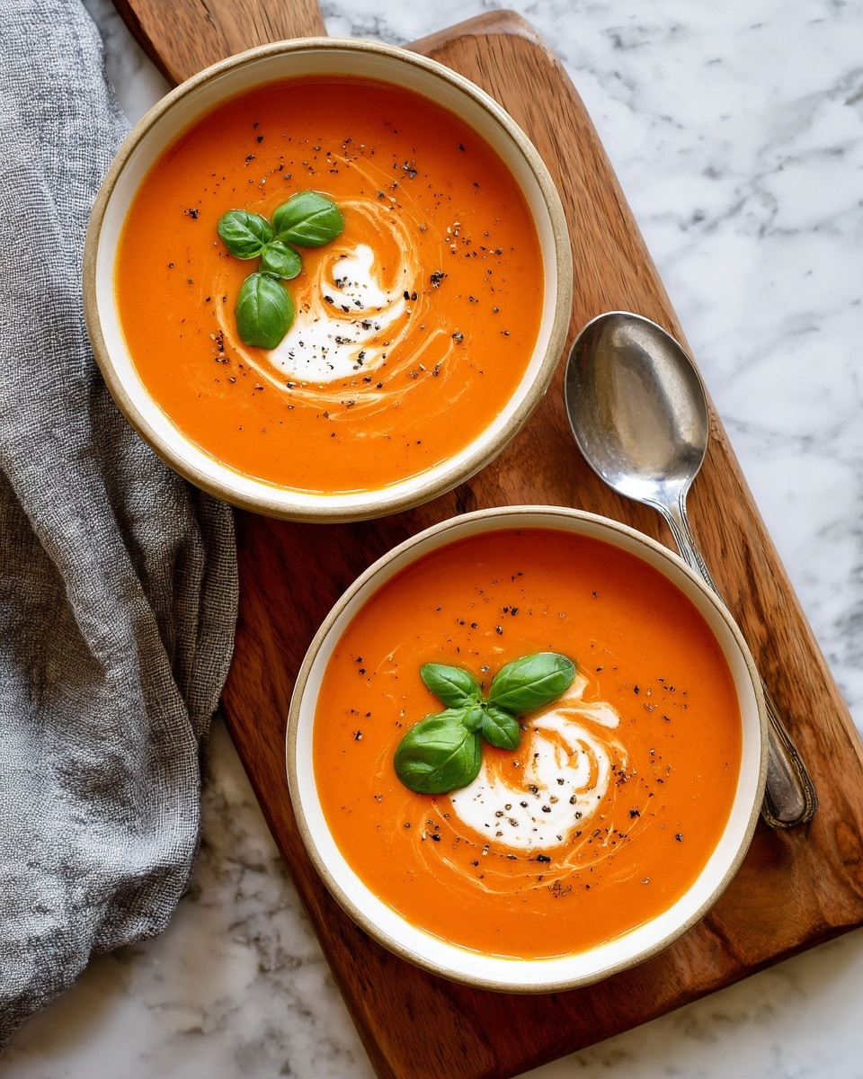 Classic Tomato Soup (Lightened Up!) Recipe - Recipe Image