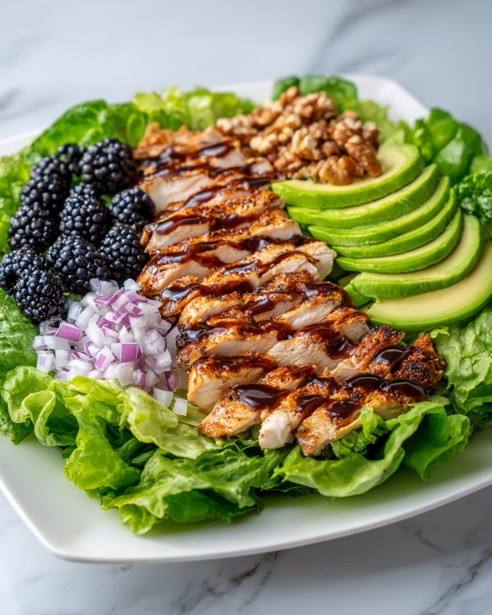 Blackberry Chicken Salad Recipe - Recipe Image