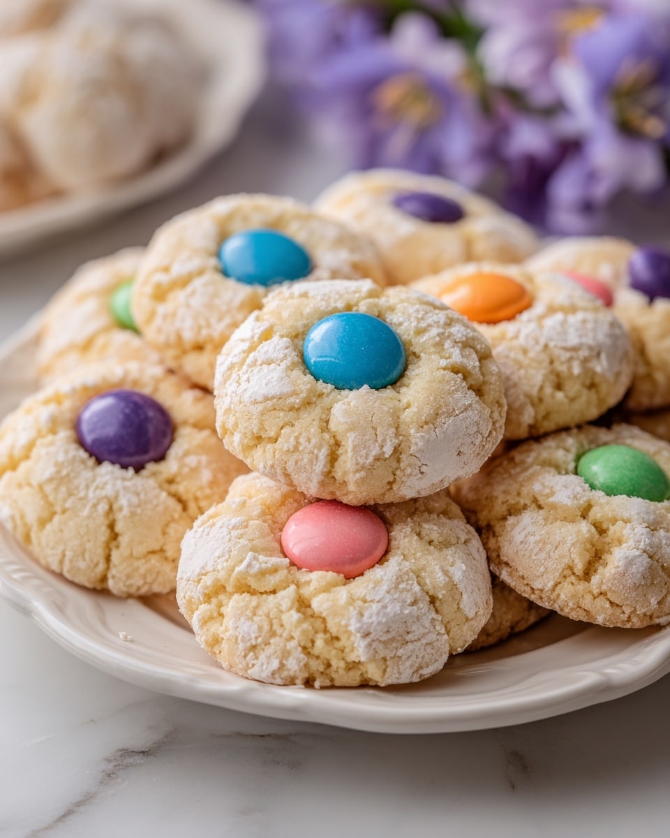 Easter Bunny Button Cookies Recipe - Recipe Image