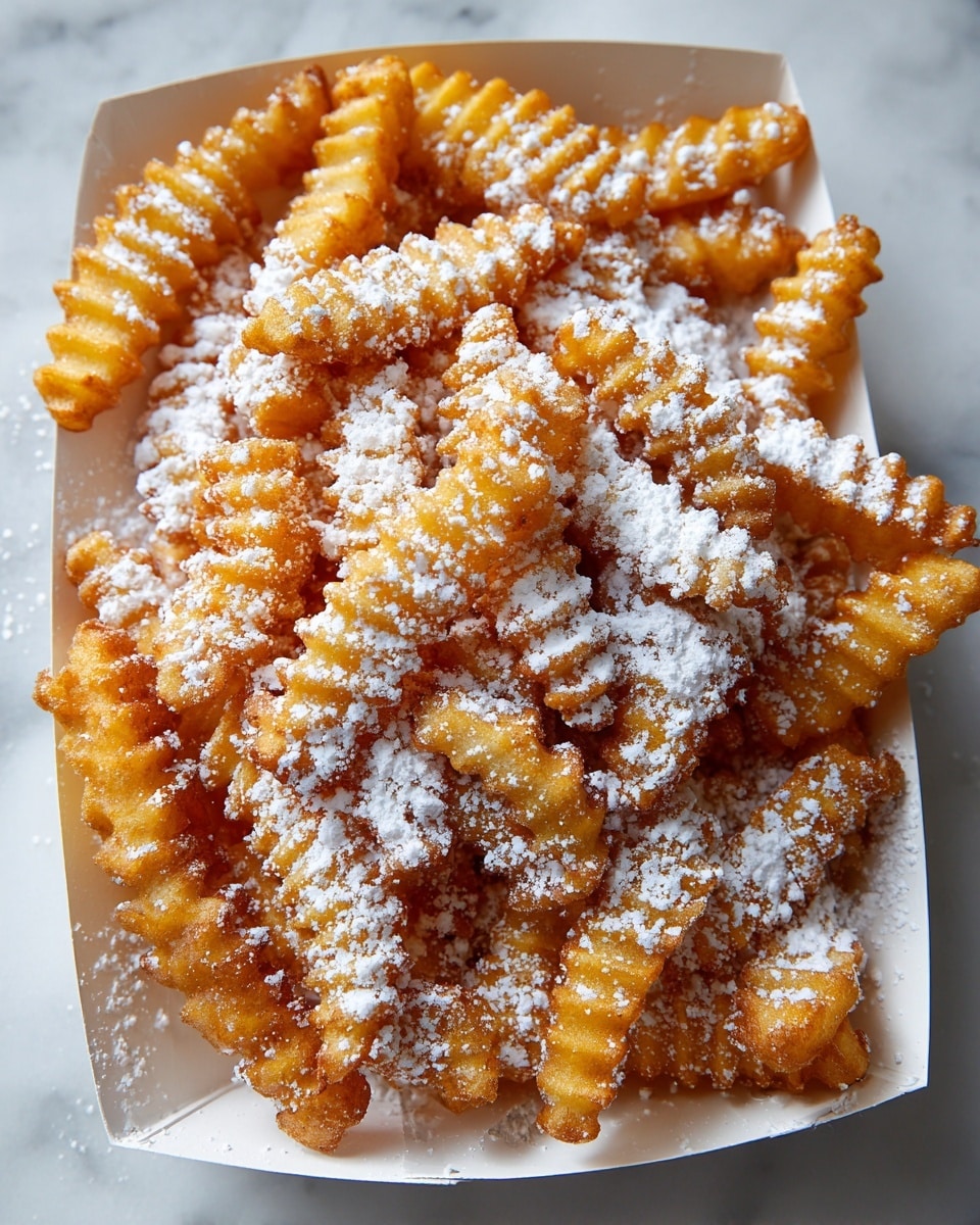 Funnel Cake Fries Recipe - Recipe Image