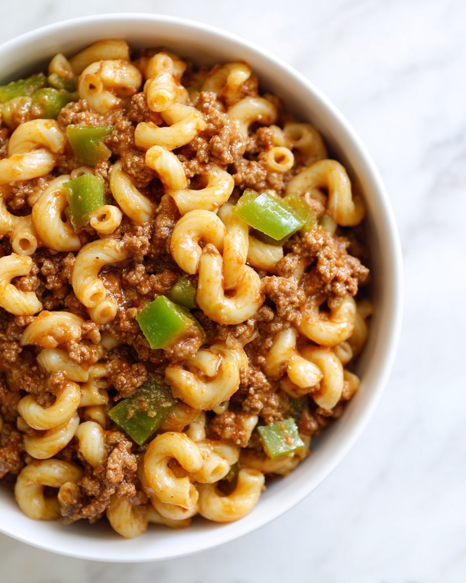 One-Pot Macaroni and Beef Recipe - Recipe Image