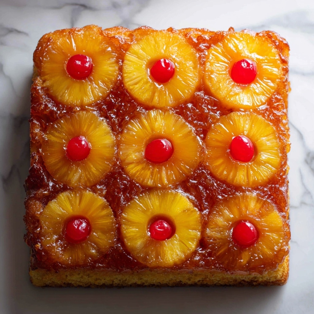 Easy Pineapple Upside Down Cake Recipe - Recipe Image