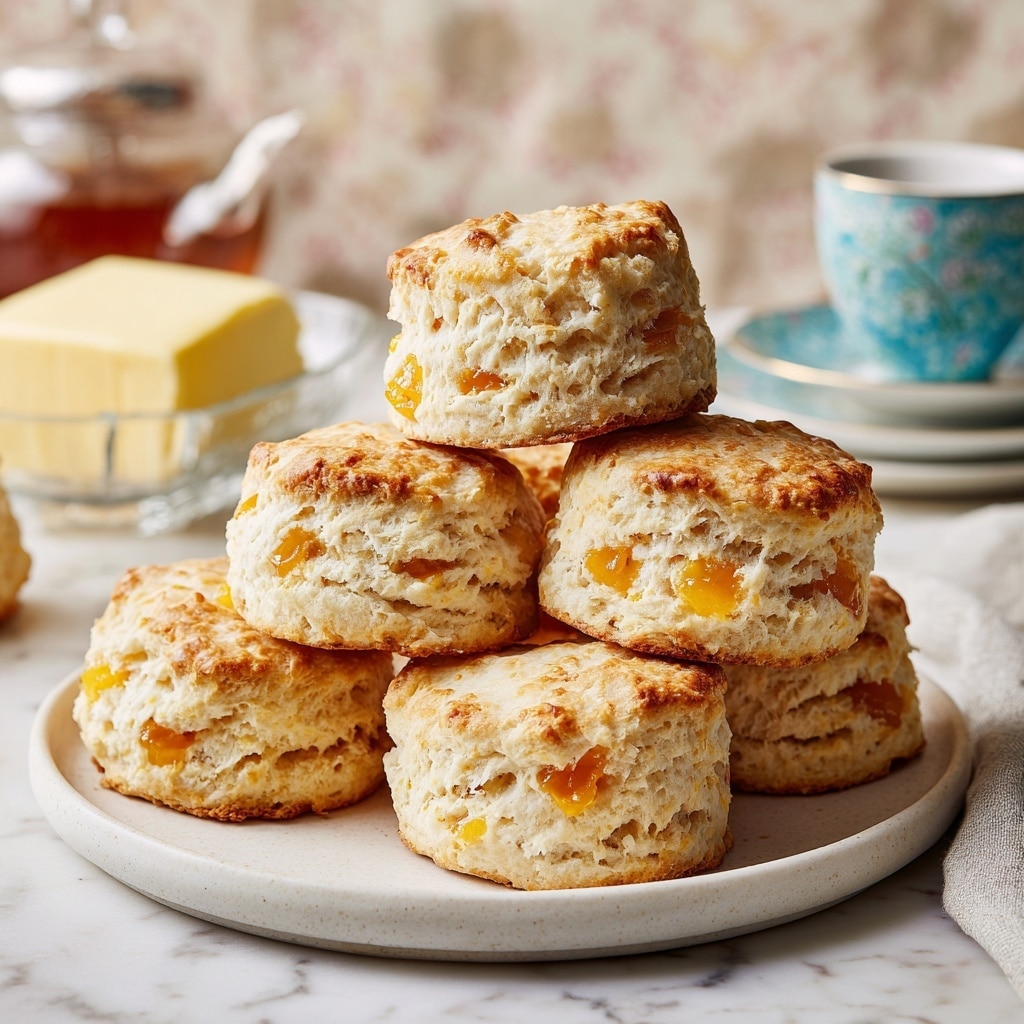 Apricot Coconut Scones Recipe - Recipe Image