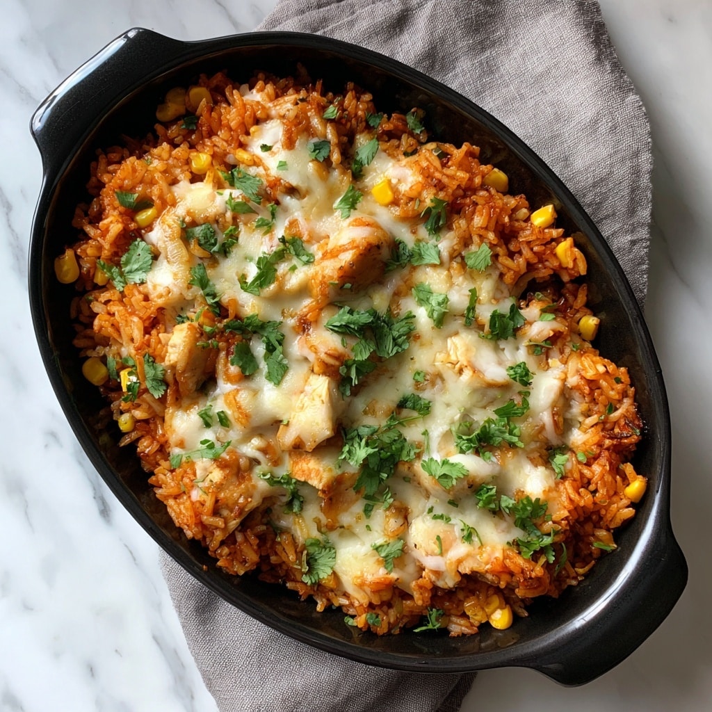 Chicken Enchilada Rice Casserole Recipe