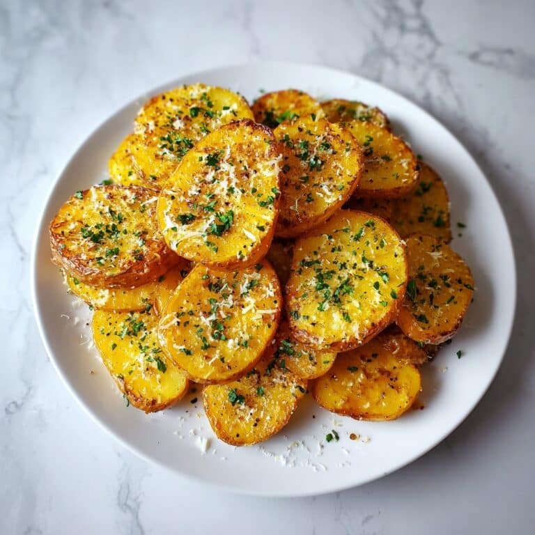 Parmesan Smashed Potatoes with Garlic Dip Recipe