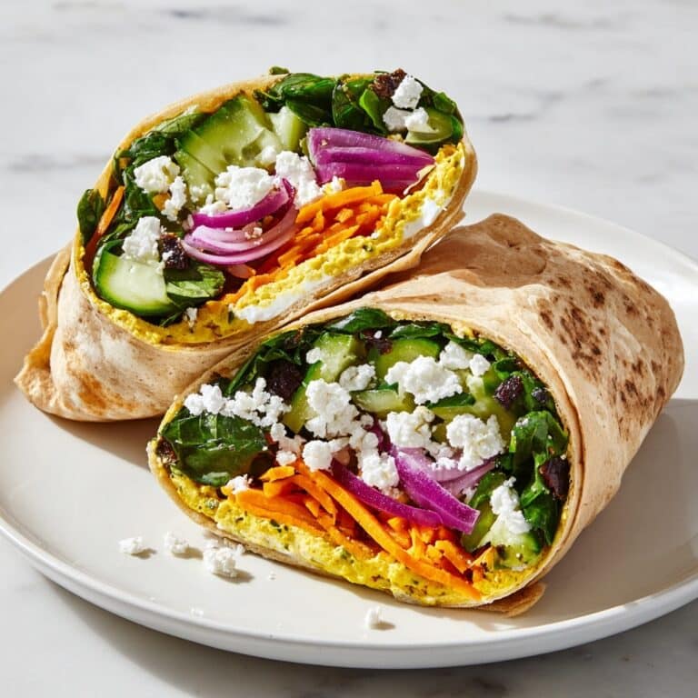 Crispy Cucumber Feta Wraps Recipe