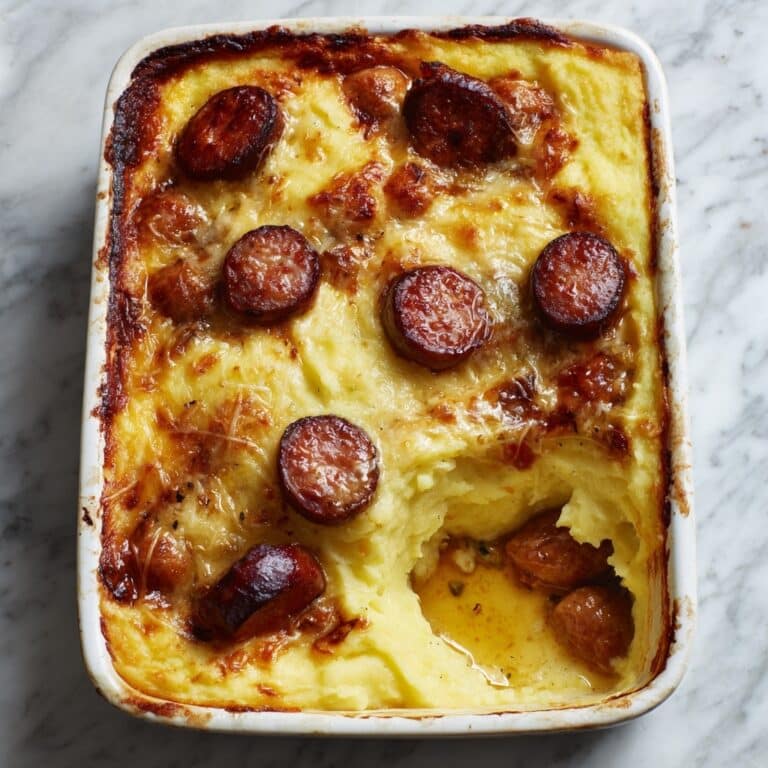 Cheesy Hot Dog Tater Tot Casserole Recipe