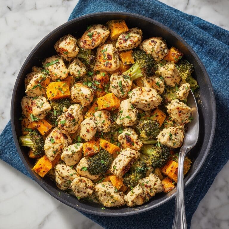 One-Pan Honey BBQ Chicken & Sweet Potatoes Recipe