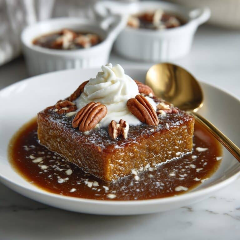 Caramel Pumpkin Cobbler with Pecans Recipe