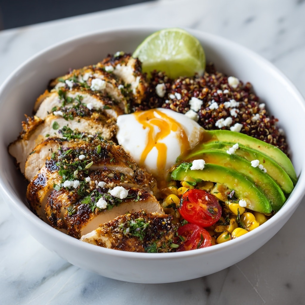 Chicken Quinoa Bowl Recipe - Recipe Image