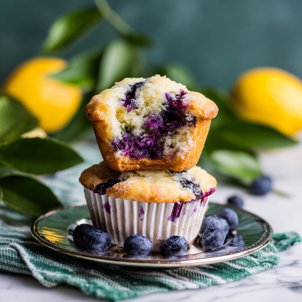 Lemon Blueberry Muffins Recipe