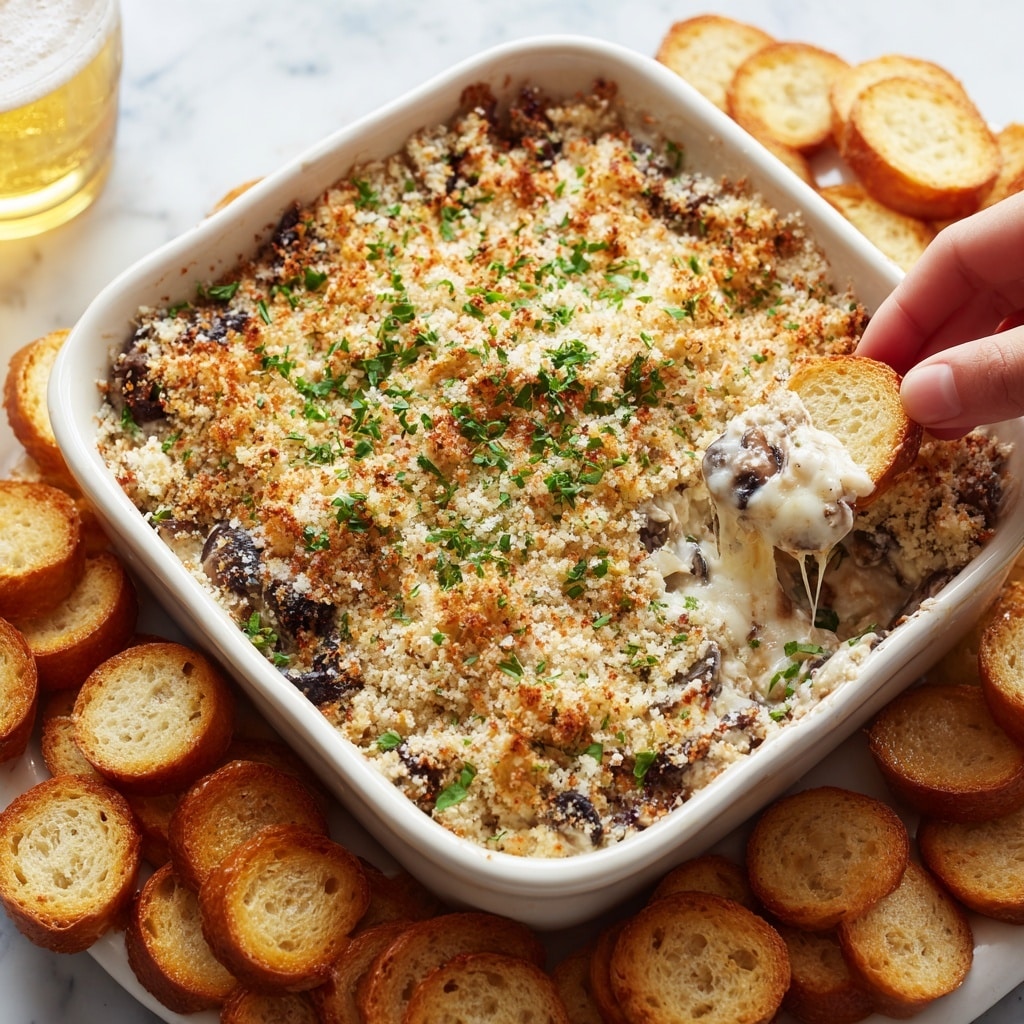 Stuffed Mushroom Dip Recipe - Recipe Image