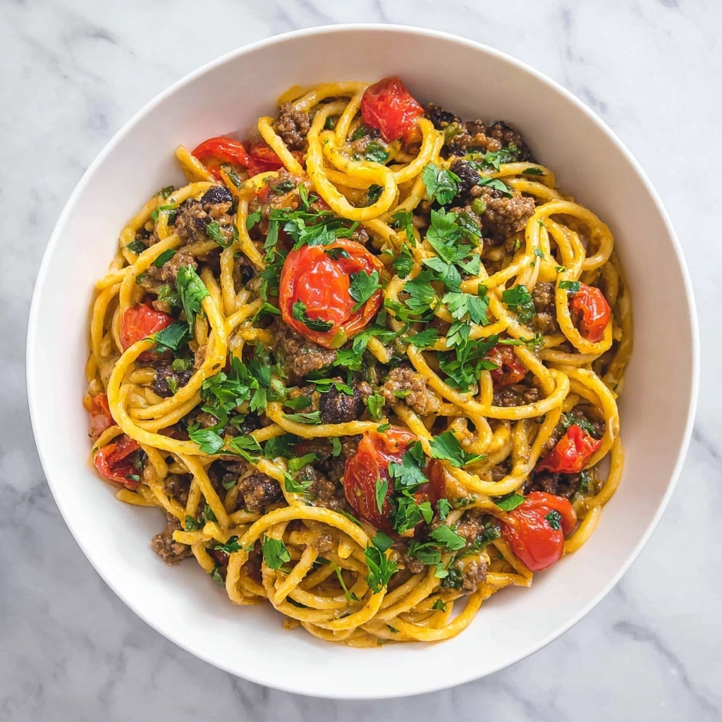 Taco Spaghetti Recipe