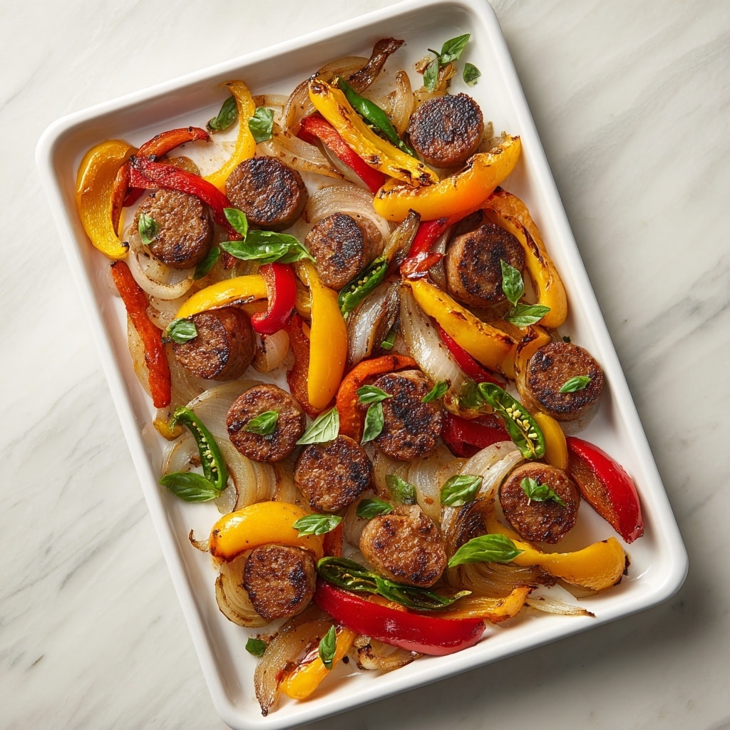 Sausage and Peppers Roast Recipe - Recipe Image