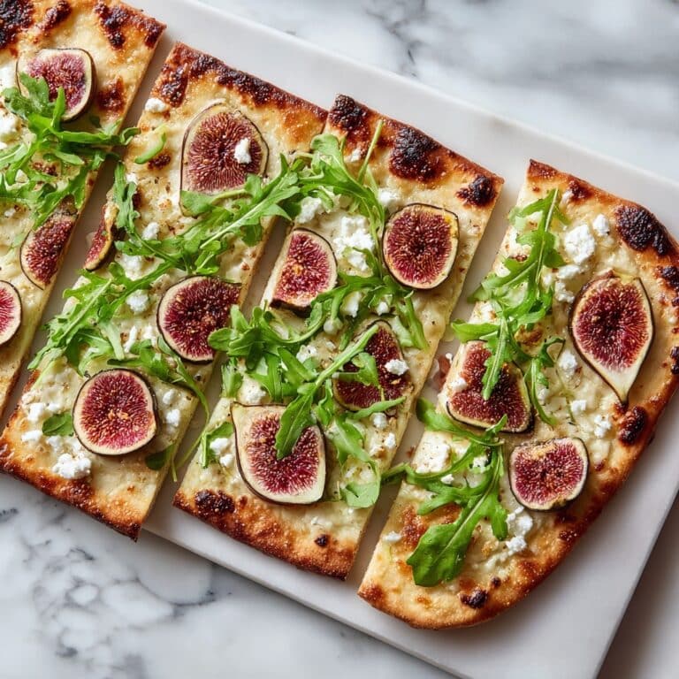 Fig and Goat Cheese Flatbread Recipe