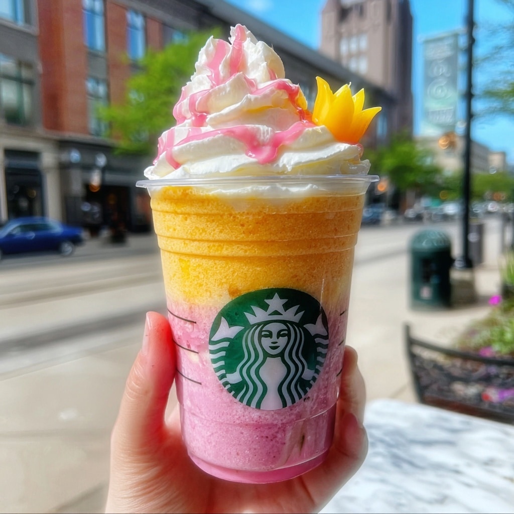 Kiwi Dragonfruit Crush Frappuccinos Recipe