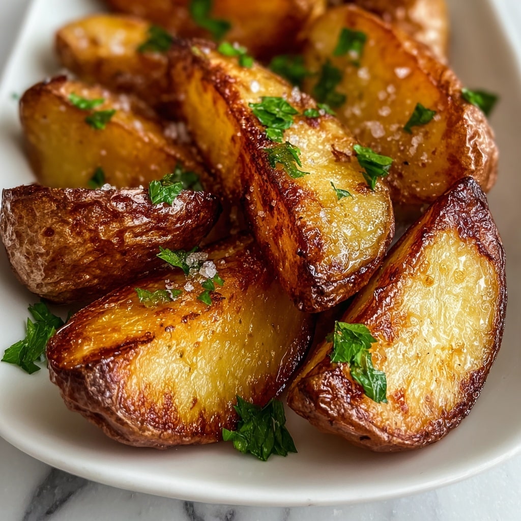 Crispy Rosemary Garlic Yukon Gold Potatoes Recipe
