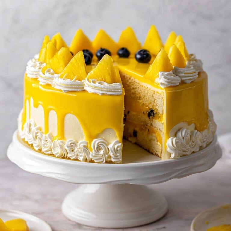 Mango Mousse Cake Recipe