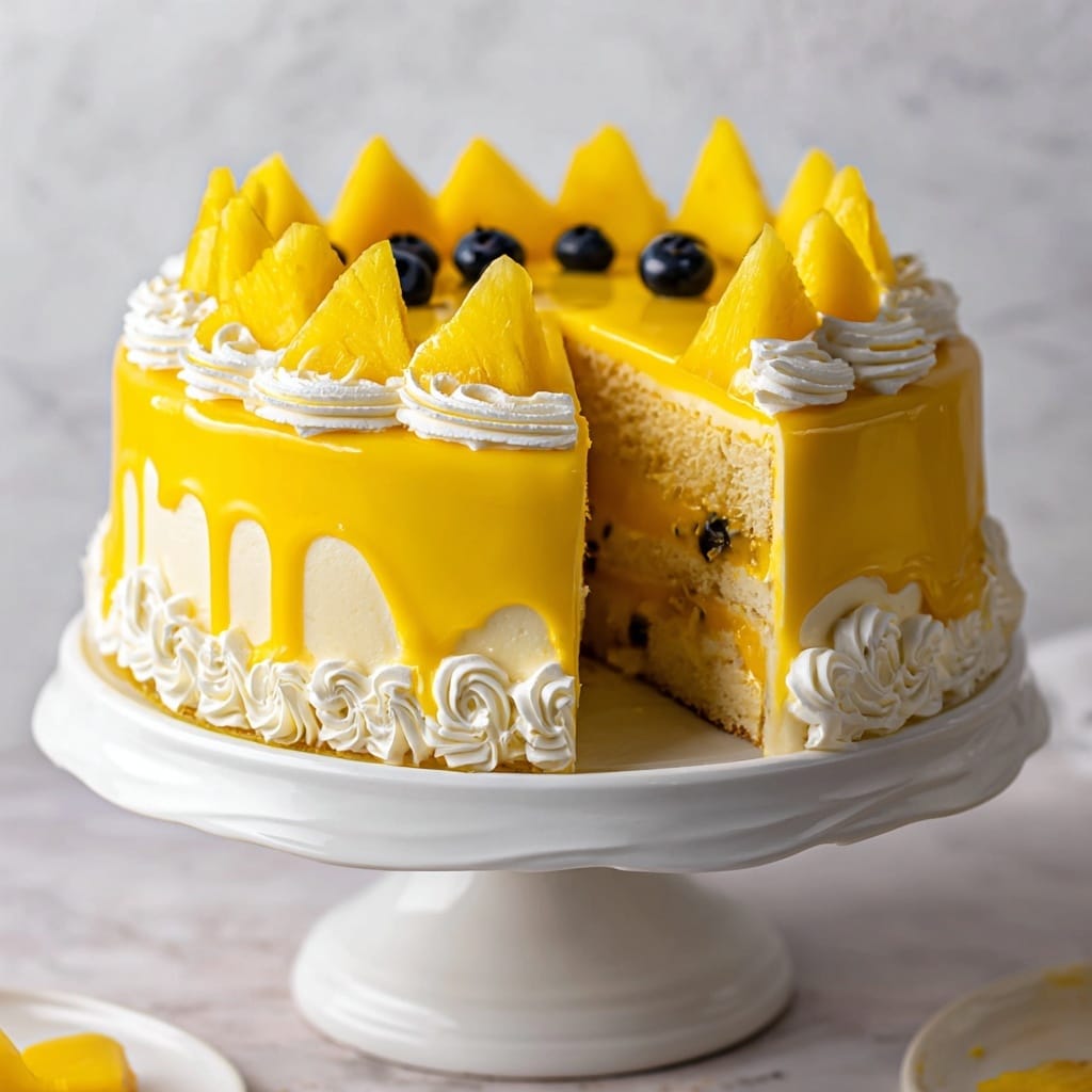 Mango Mousse Cake Recipe