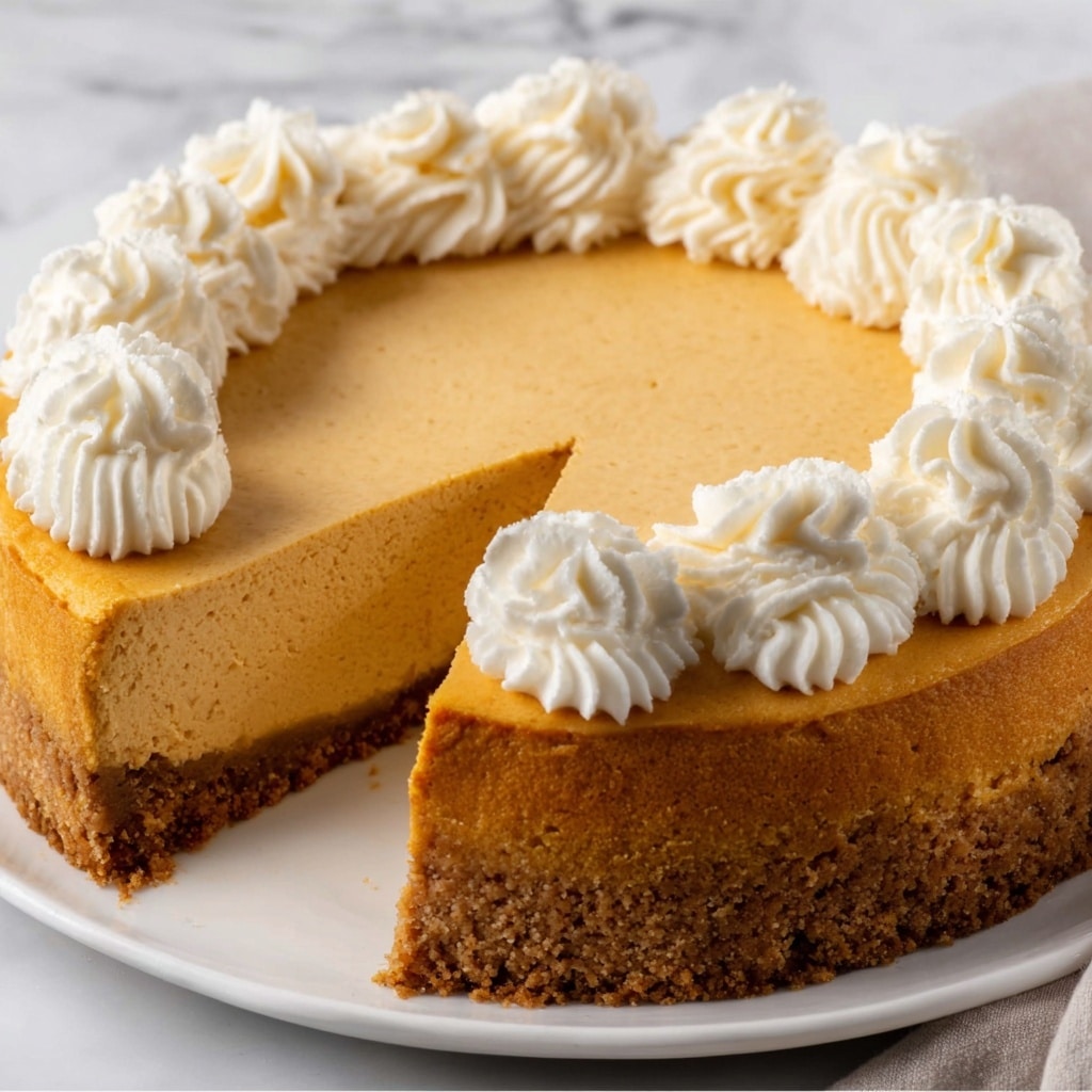 Pumpkin Cheesecake Recipe - Recipe Image