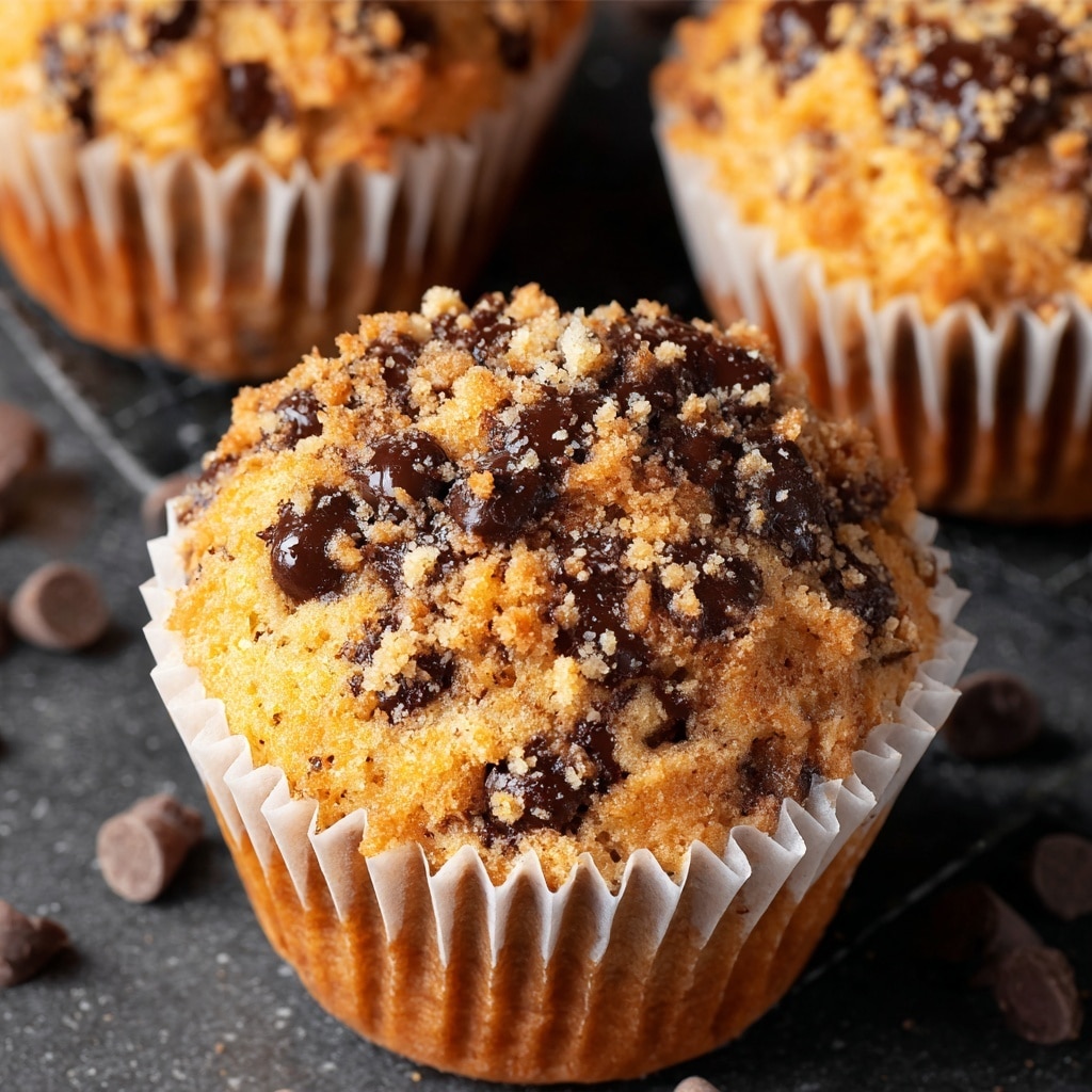 Chocolate Chip Tigernut Flour Muffins Recipe