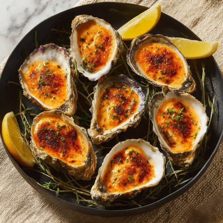 Barbecued Oysters with Smoky Uni Butter Recipe