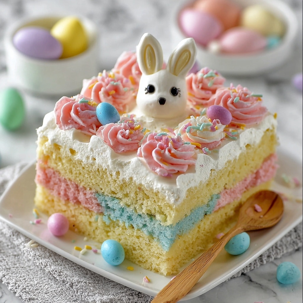 Easter Bunny Poke Cake Recipe