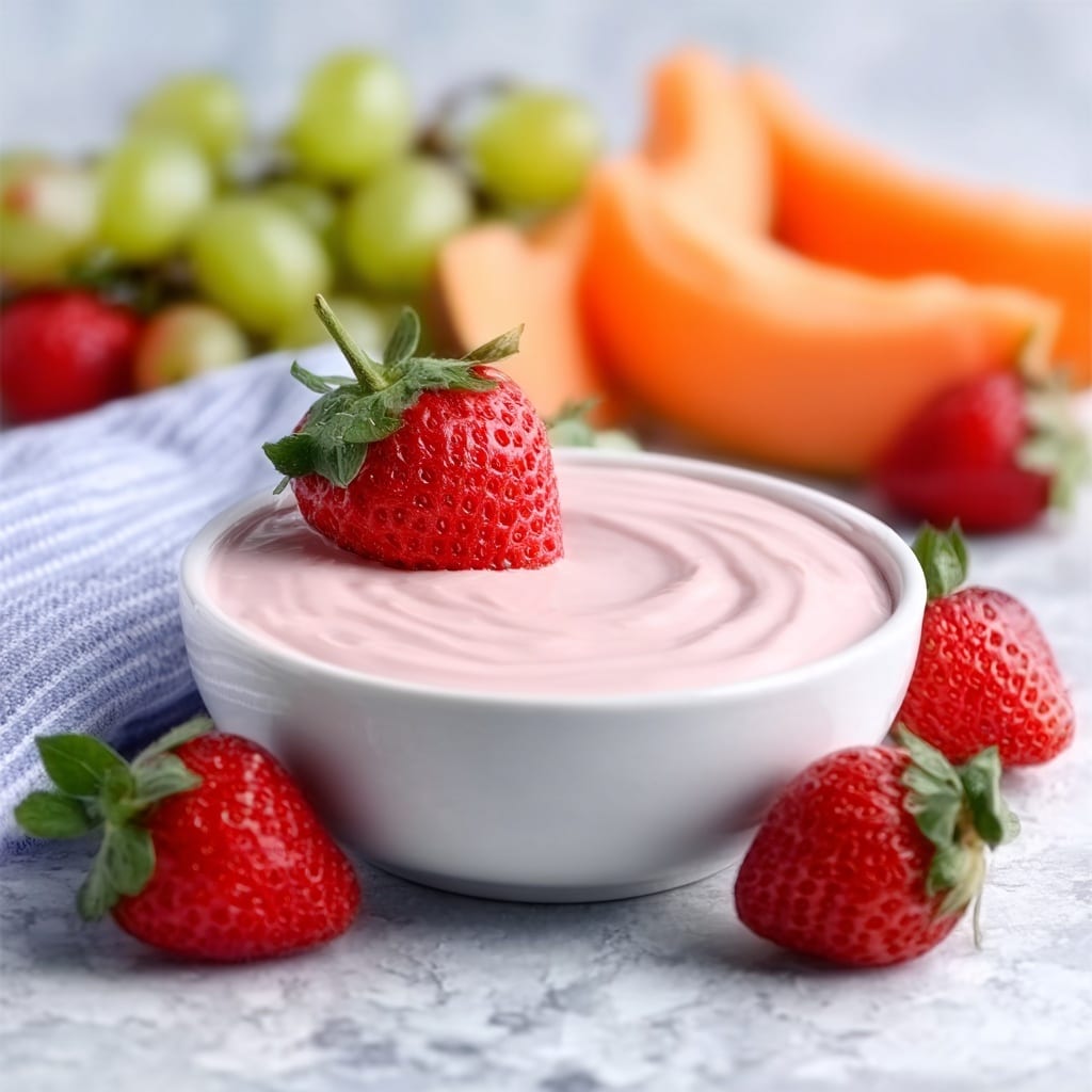 Creamy Fruit Dip Delight Recipe - Recipe Image